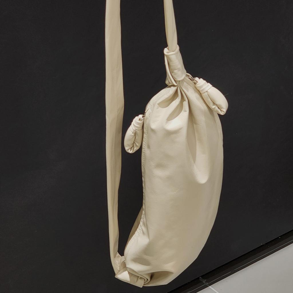 Новая бумажная сумка из коровьей кожи с рогом коровы, мятая сумка для конфет, натуральная кожаная сумка через плечо, повседневная женская сумка для поездок на работу