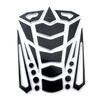 Supplies Motorcycle Fuel Tank Stickers 3D Fish Bone Decals Modification Accessories Coloful Edge
