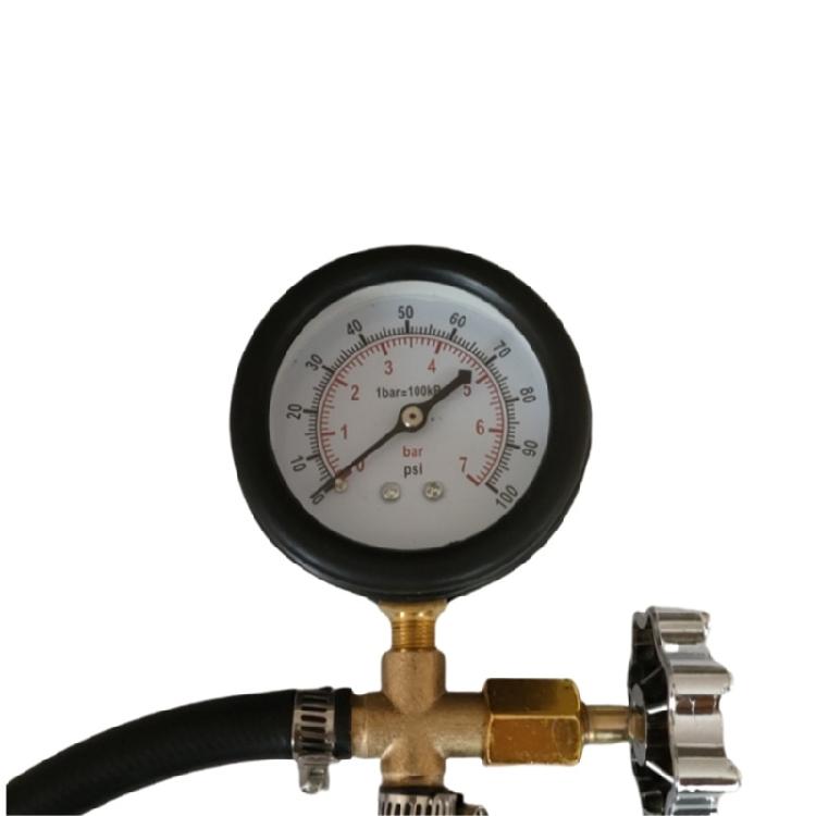 Gas Pressure Test Monitoring Tool With Quick Connector for DIY Vehicle Maintenance & Professional Use Accurate Readings