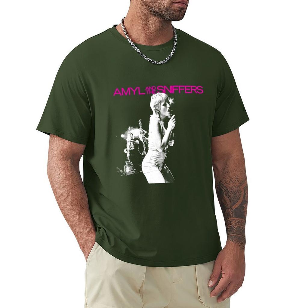 Amyl And The Sniffers Футболка Графика Заказная Футболка Заказные Аниме Фигурки Мужские Футболки Упаковка