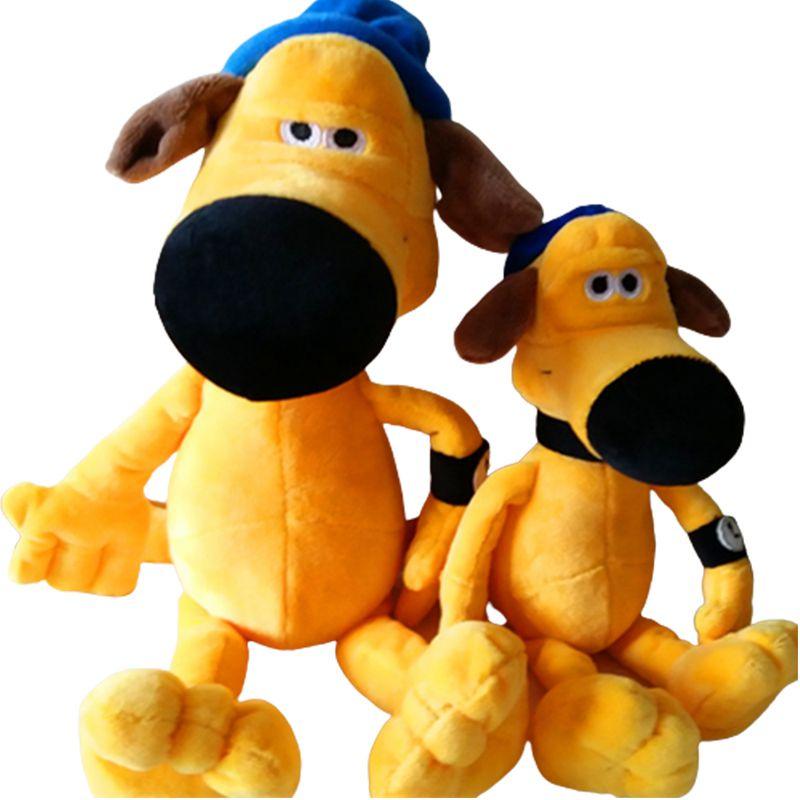 Мягкая и уютная плюшевая игрушка желтая колли для детей. Идеальный компаньон для сна и игр. 25 см/35 см