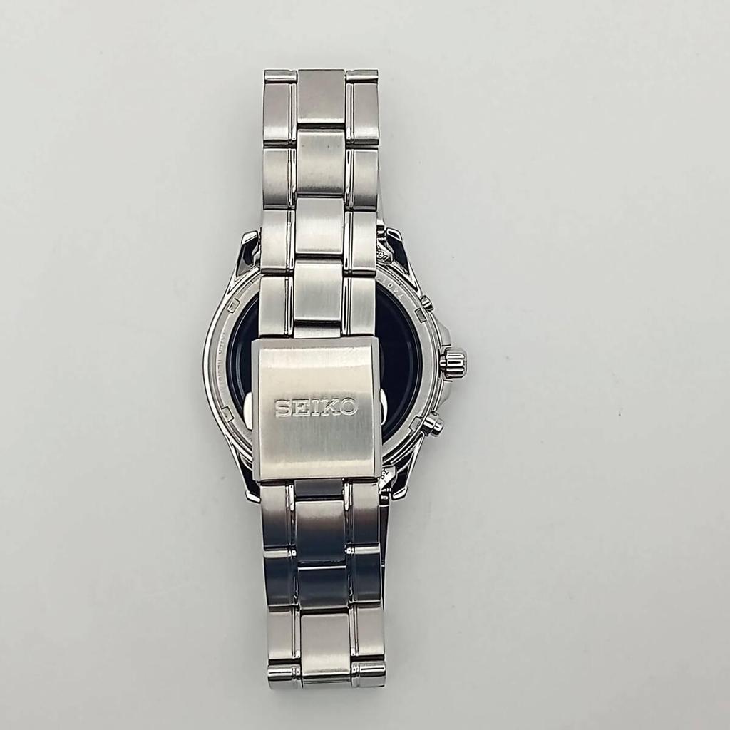 """Вечный 0"" SEIKO Солнечный радио 7B22-0AZ0 День Супер хорошее рабочее состояние Вторичная батарея заменена"""