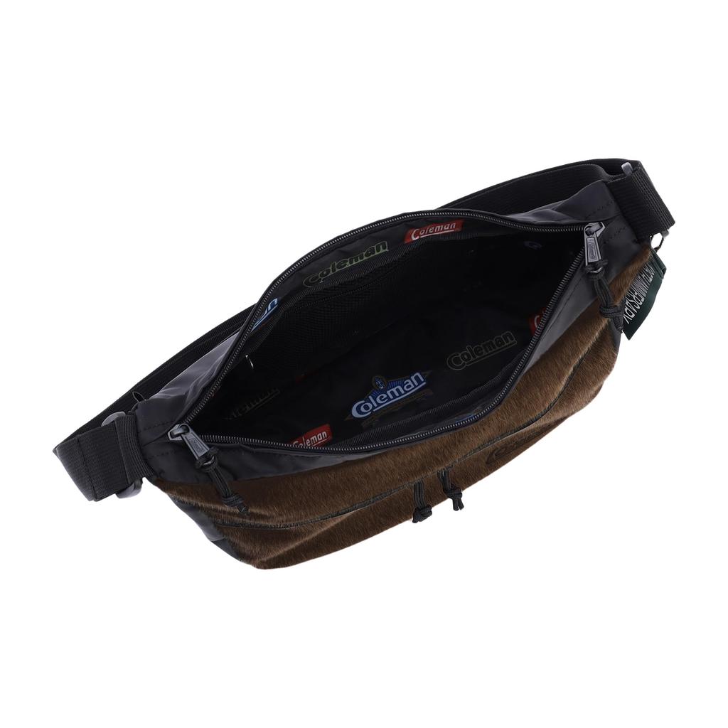 Coleman Walker Banana Shoulder Brown Bag,