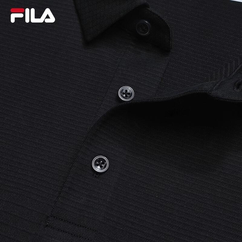 Fila Мужская вязаная футболка-поло с коротким рукавом