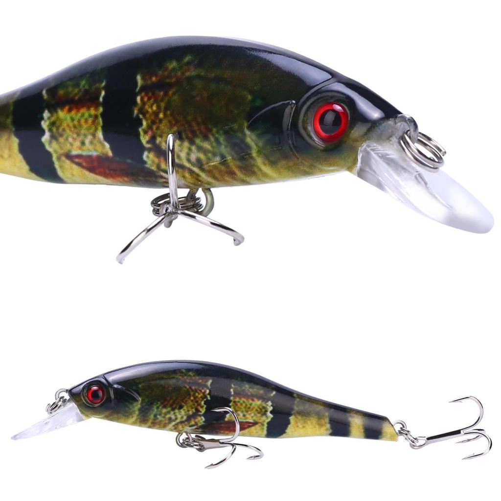 Fishing Lures Crank Baits Bass Minnow Baits Life-like Swim Baits for Bass Trout Carp Fishing Baits