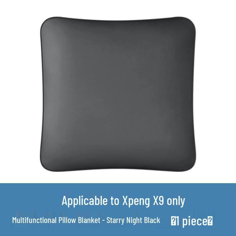 Оригинальное одеяло-подушка для автомобиля XPeng: Подушка-плед двойного назначения и поясничная поддержка для украшения салона автомобиля