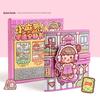 Sticker Book Handmade Quiet book Paper DIY Scene Material Sticker Cute Telado Busy Book  DIY