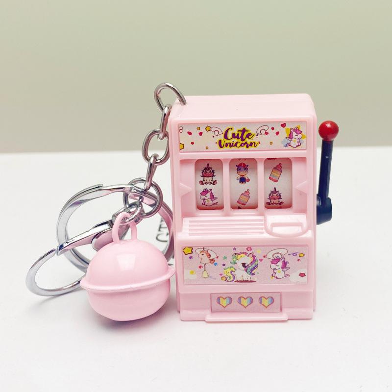 Креативный мультяшный мини-игровой автомат Брелок-игрушка
