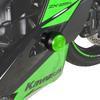 LEDISHUN Слайдеры рамы/двигателя для мотоциклов Kawasaki ZX-25R/SE, ZX-4R/SE и ZX-4RR (Все модели) (зеленый)