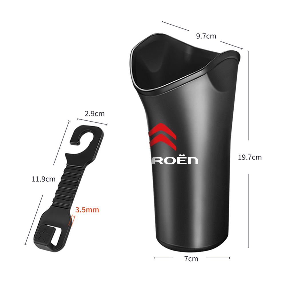 1pc Multi-Functional Portable Car Umbrella Storage Bucket Tools For Citroen C1 C2 C3 C4 Grand Picasso C4L C5 VTS C-ELYSEE C6 C8 aia256