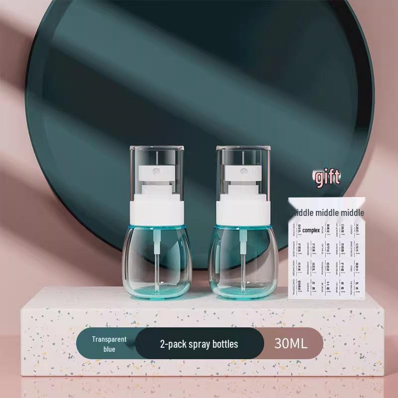 Дорожный флакон-спрей ультрамелкого распыления для увлажнения лица и использования спирта