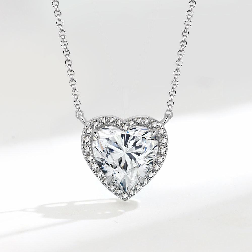 Танцизное женское ожерелье с подвеской в классическом стиле из стерлингового серебра 925 пробы с цирконом, модный подарок