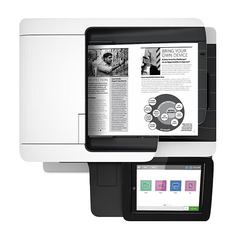 HP 528dn A4 Black and White Laser All-in-One Printer CN plug (adapter included)