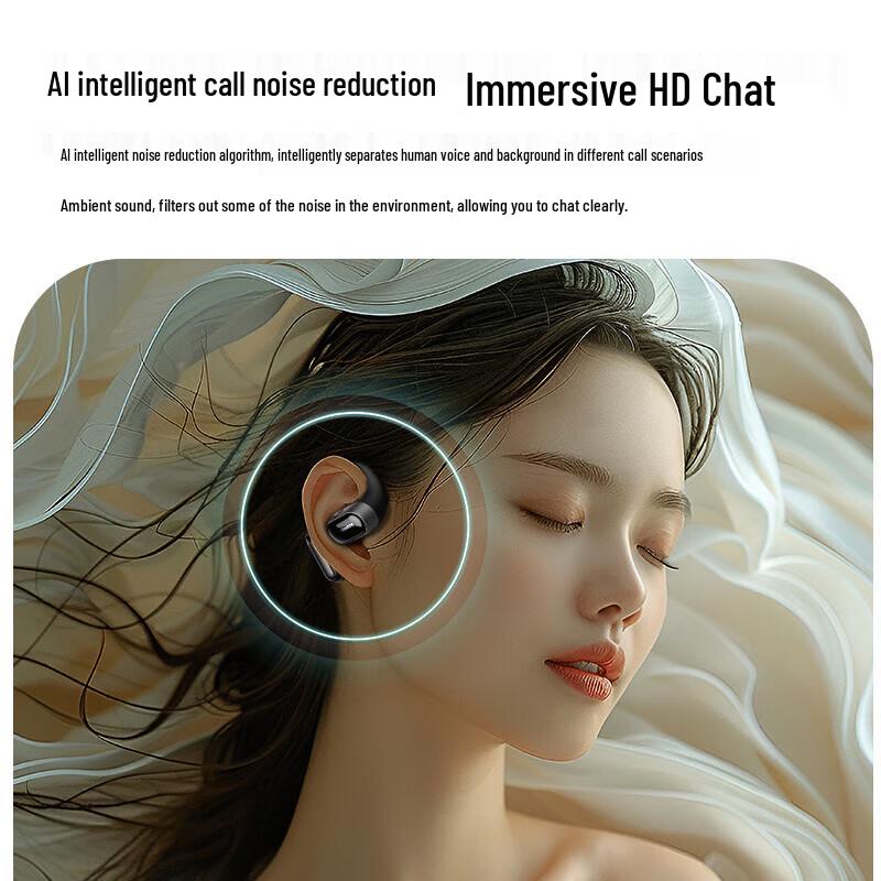 Newmine TWS-Q10 Open-Ear Bone Conduction Sports Earbuds