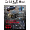 STAR-M Drill Roll Bag, Mini, Black, 15 Pockets, 7001-BK