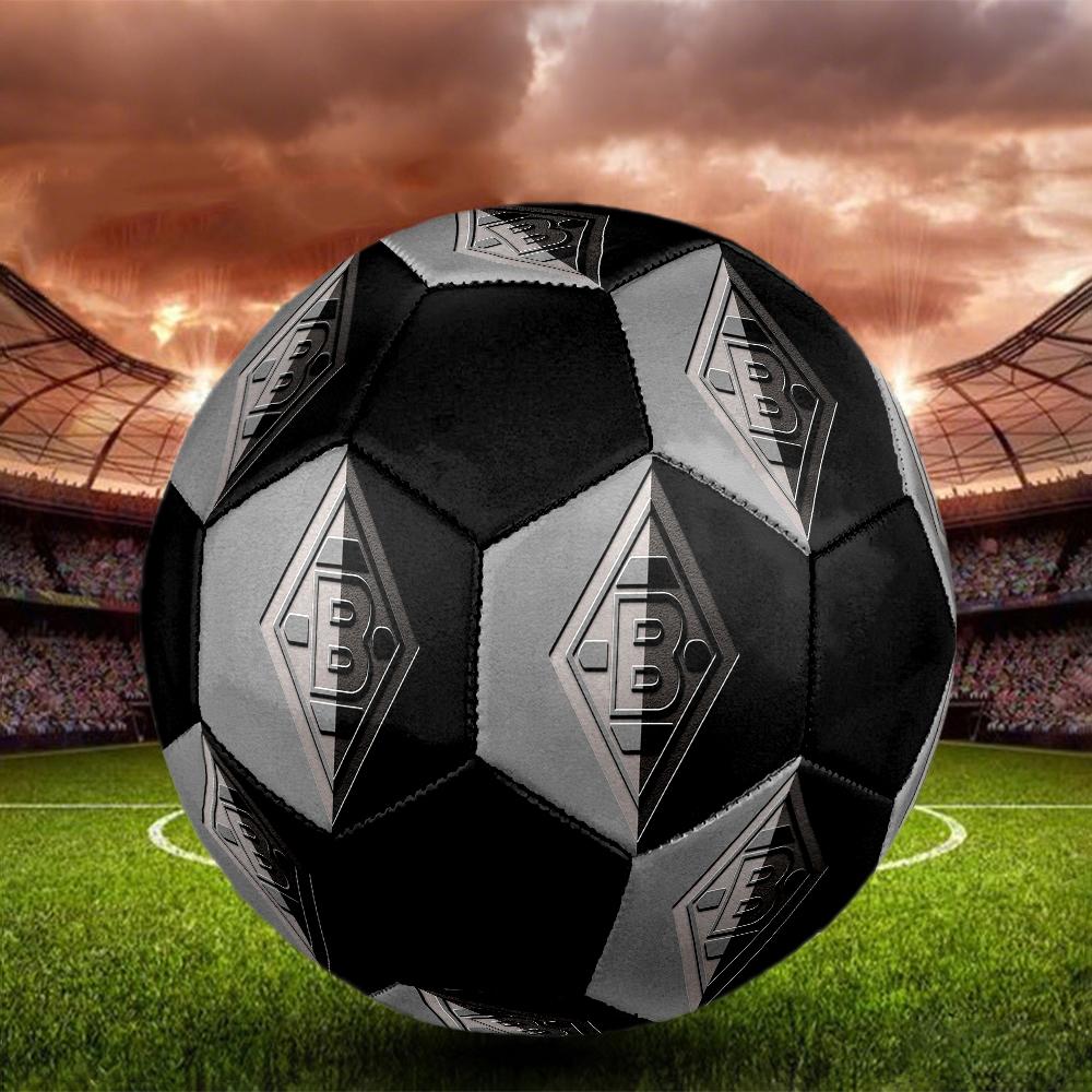 Borussia Indoor Soccer Ball Colorful Machine Stitched PVC Size 5 Team Training Competition Ready Durable High-Bounce Cool Sports Gift
