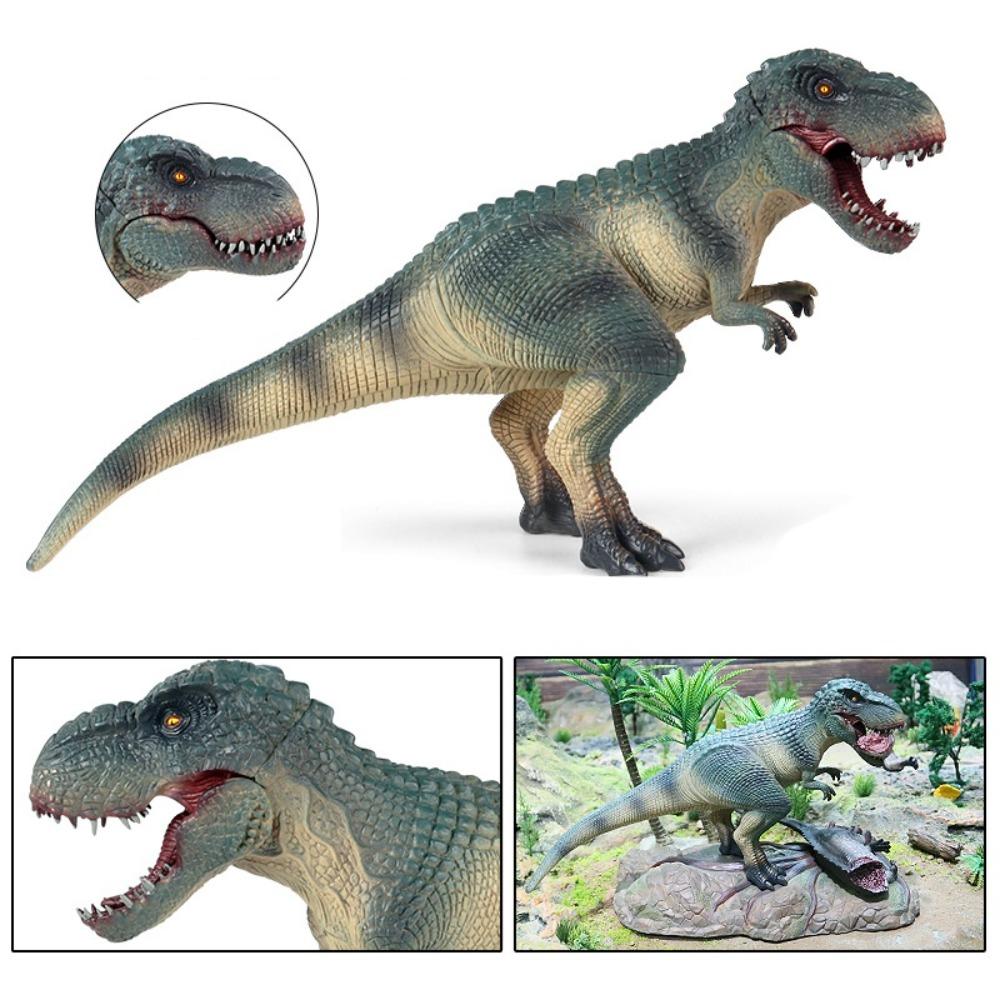 Tyrannosaurus Dinosaur Model Toys Movable Jaw Spinosaurus Figurine Dinosaur Action Figure Kids Toy