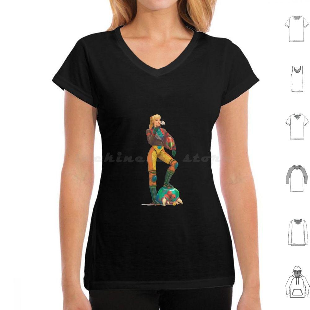 Metroid T Shirt Men Women Kids Samus Metroid Game Videogame Retro Tough Chick Samus Aran Women Strong Dread Space Pirate