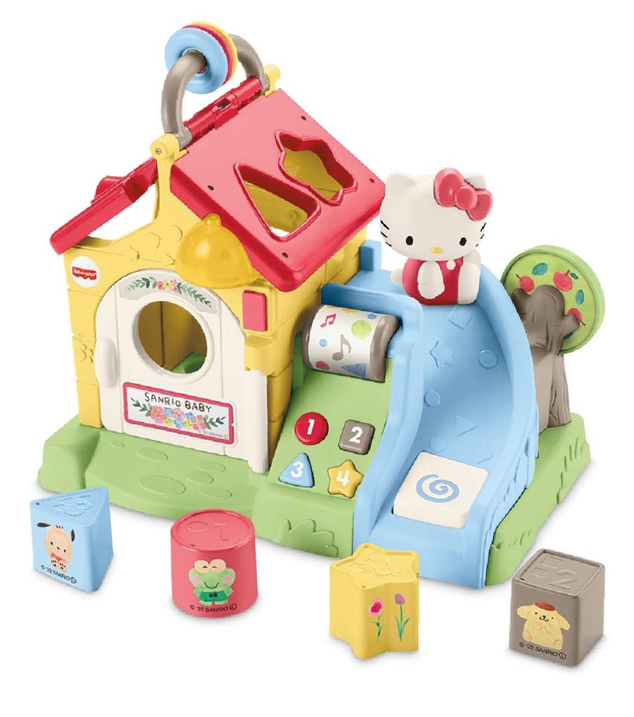 Fisher-Price Sanrio Baby Bilingual Forest Talking House [9 Months and Up] HCF27