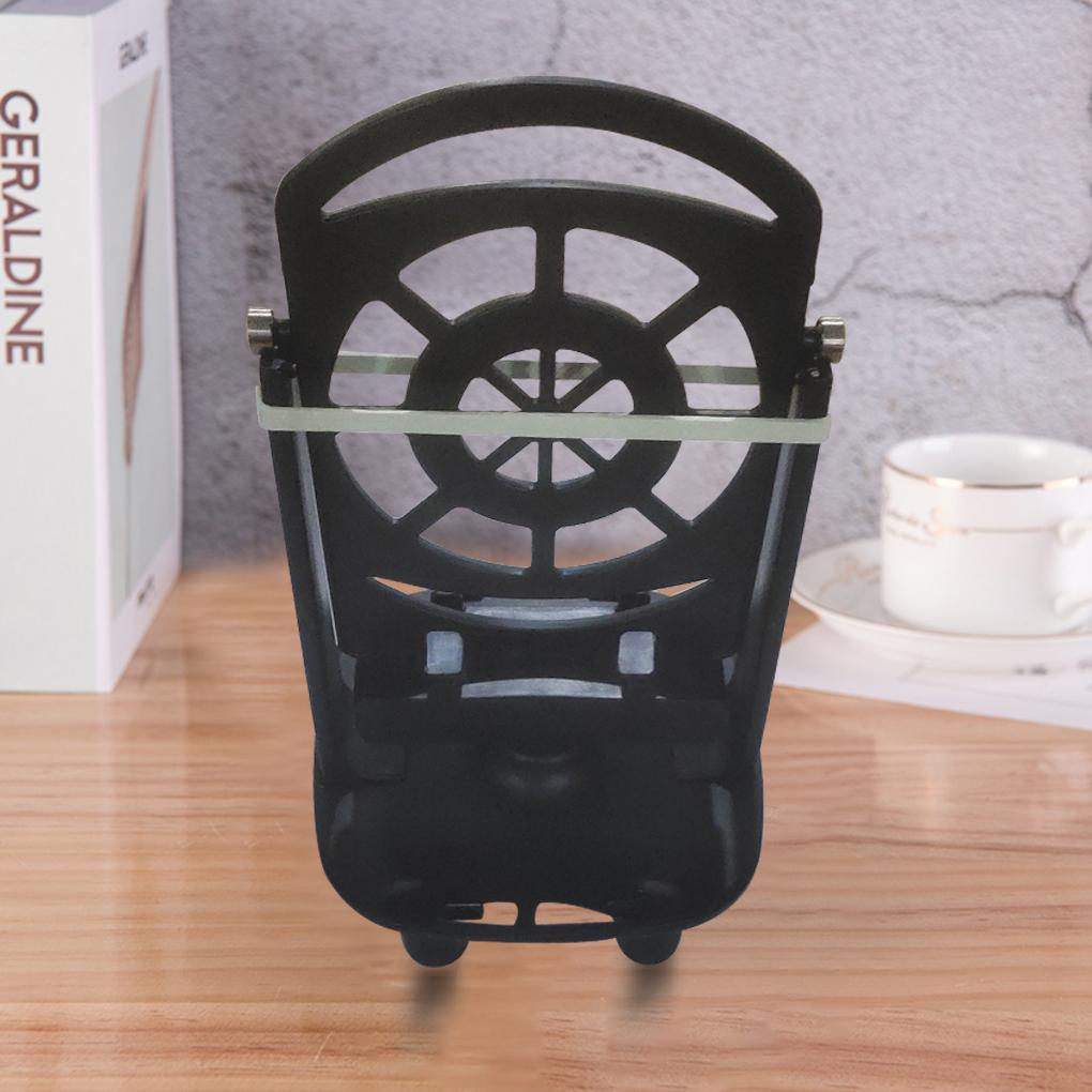 USB Automatic Phone Swing Holder Stand Shelf Mobile Phone Shaker Wiggler Bracket High Rotation Speed Bearing Pink