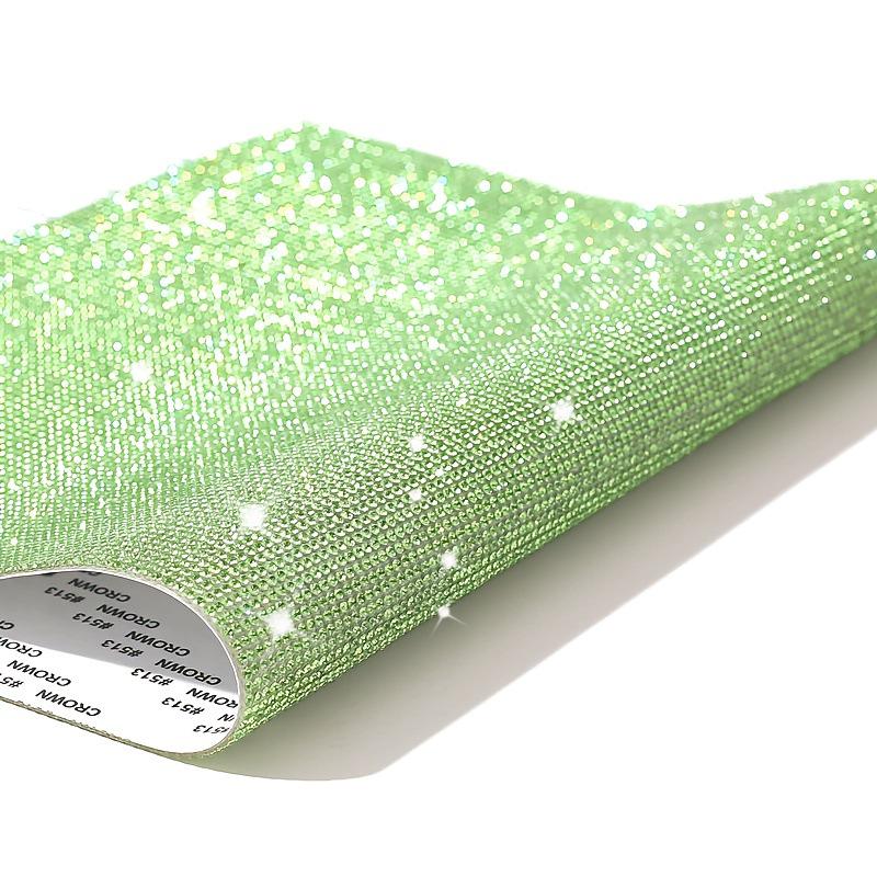 Лист со сверкающими стразами для DIY-декора