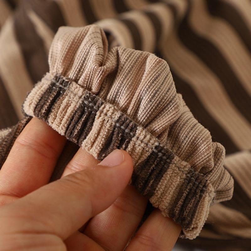 Детские повседневные брюки, спортивные брюки, полосатые клетчатые брюки для мальчиков, брюки для девочек