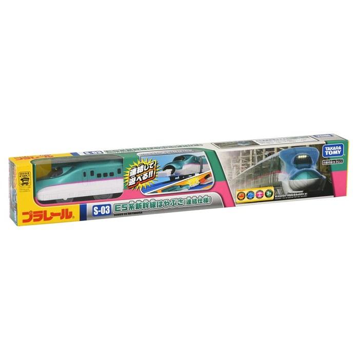 Takara Tomy Plarail E5 Shinkansen Hayabusa (Connected) Blue One Size