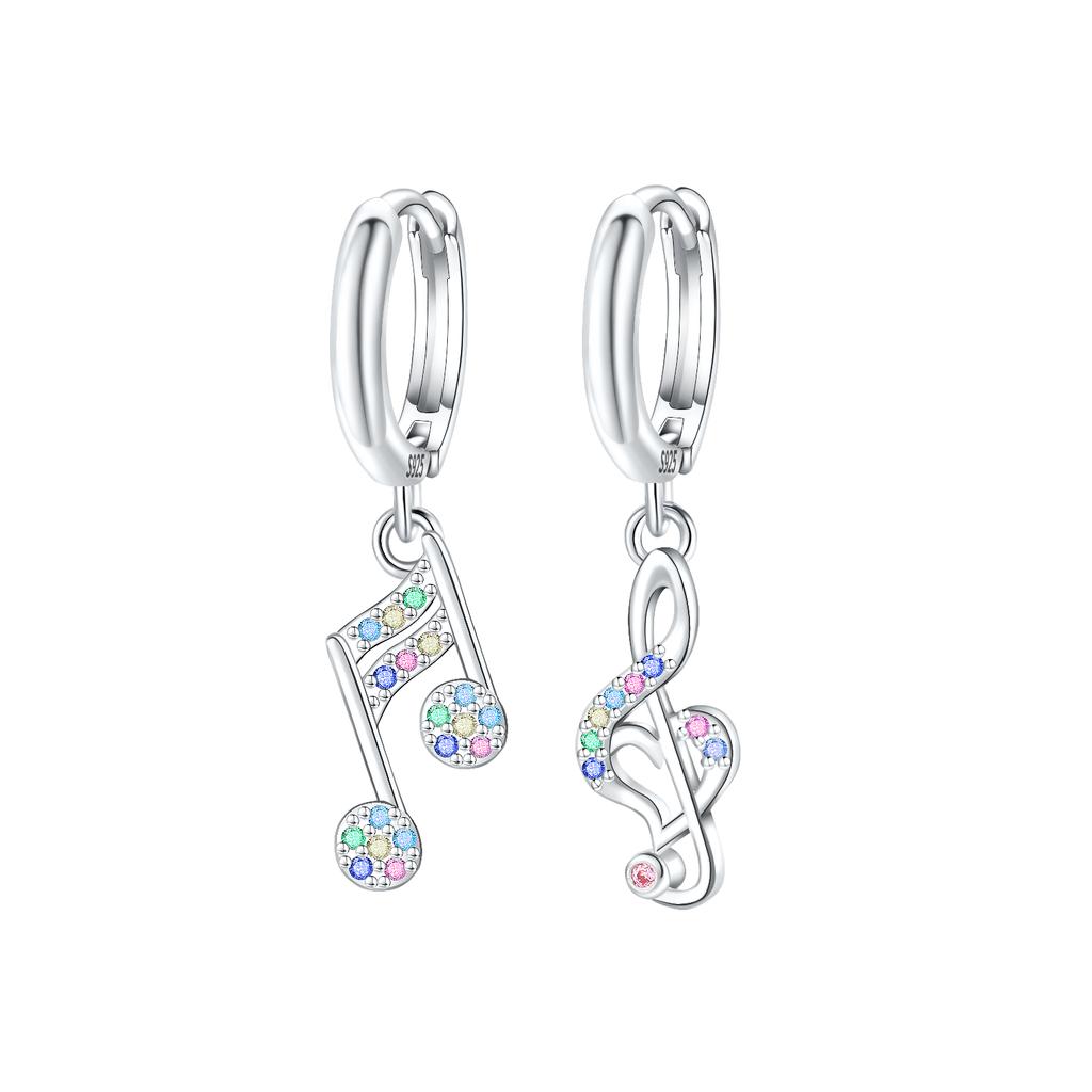 Copper Music Charms Beads Musical Note Piano Guitar Headset Earrings Pendants Fit Bracelet Diy Fine Jewelry Gift