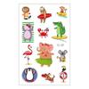 New Waterproof Kids Cartoon Tattoo Stickers - Elephant & Alpaca Designs