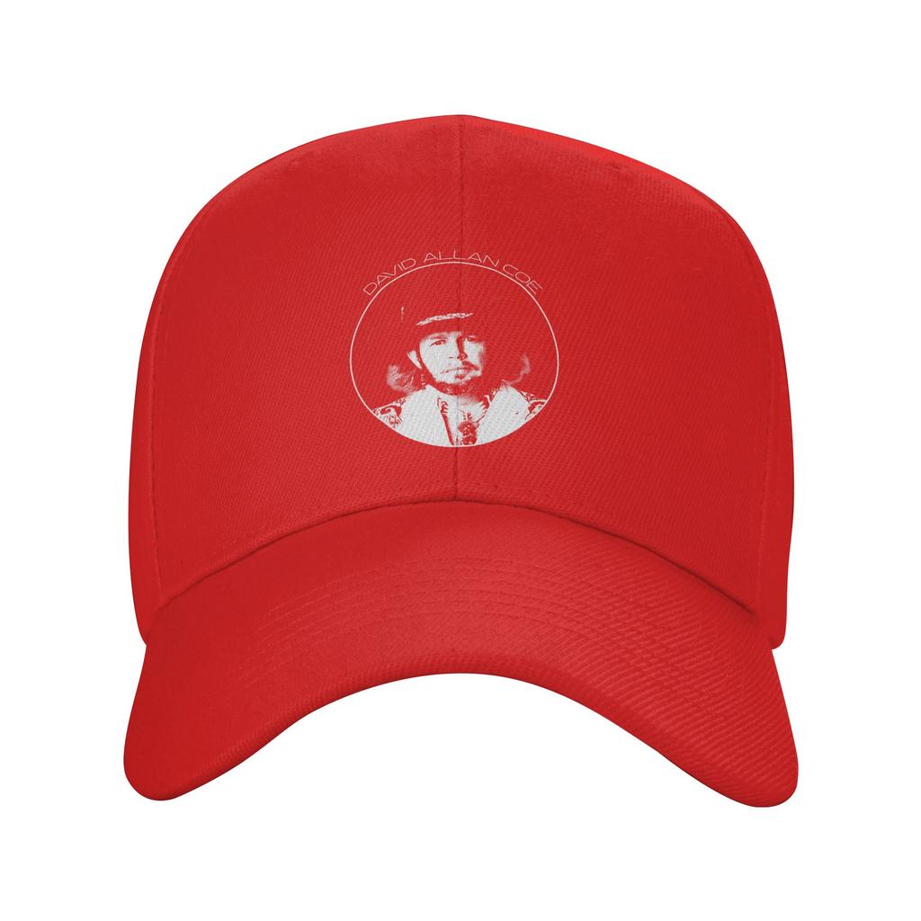 David Allan Coe Retro Baseball Cap Women Men Custom DIY Trucker Hat Summer Fashion Kpop Rock Dropshipping Baseball Caps