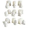 3D Мультяшные Животные Силиконовые Формы Формы для Выпечки Ручной Работы Кролики Курица Гипсовые Формы Формы для Заливки Товары для Хобби