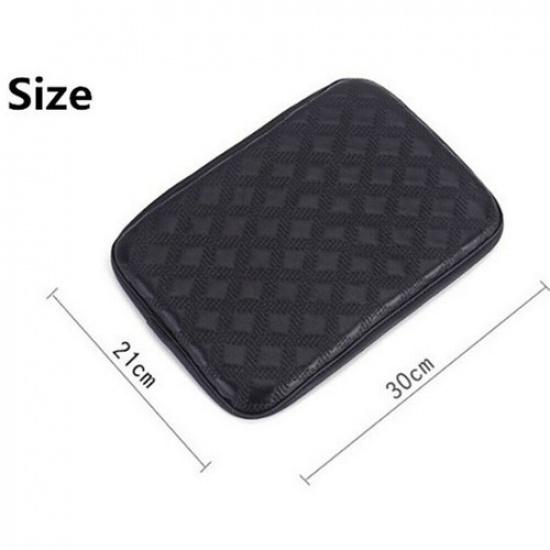1x Car Leather Armrest Pad Trim Cover Center Console Box Cushion Accessories US