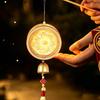 Handmade Fabric Lamp Kit Glowing Mid Autumn Craft Windchime Lantern DIY  Gifts