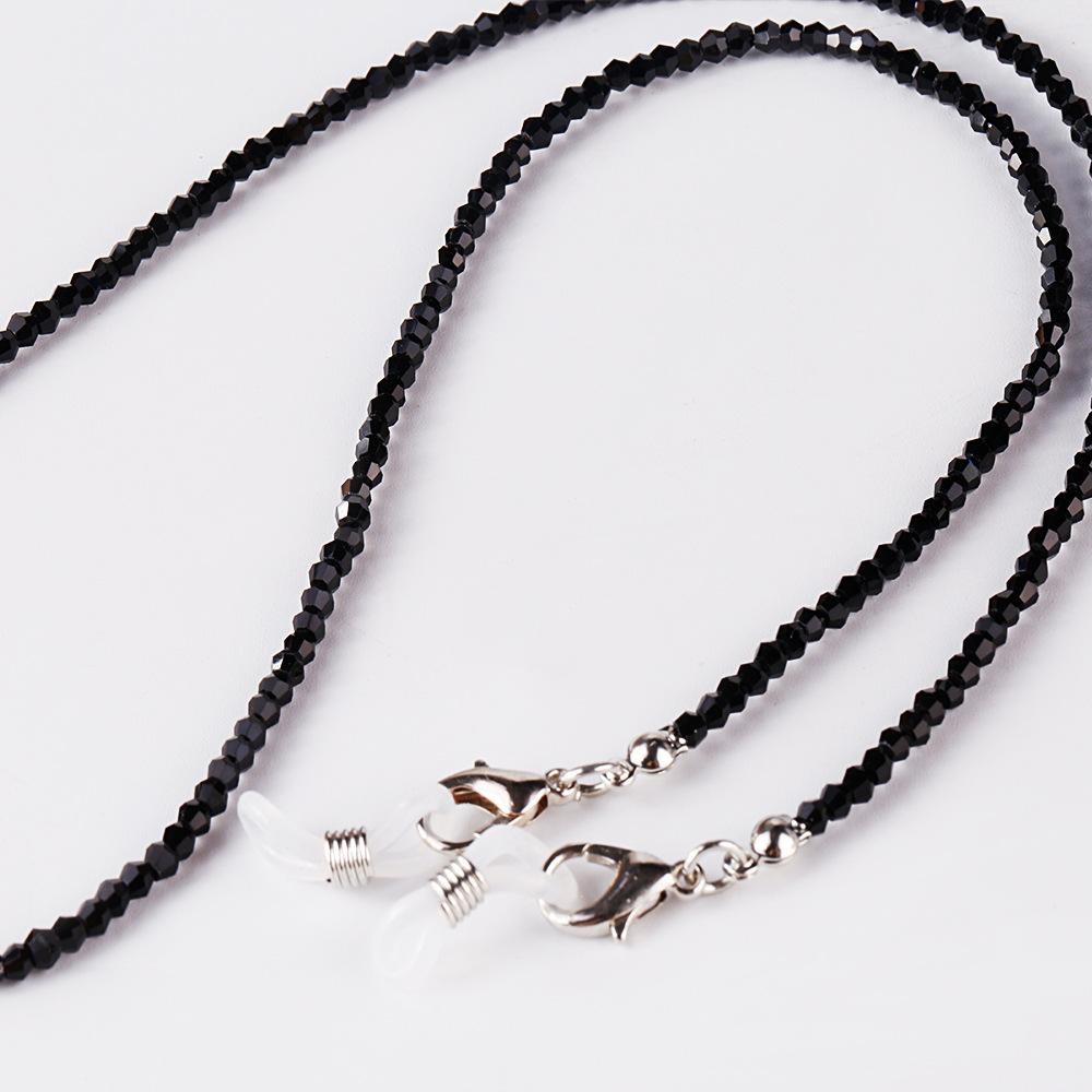 Модные бусины Маска Очки Двойного назначения Шнурок Хрустальные плетеные бусины Цепочка для очков Цепочка для маски Ожерелье Ювелирные изделия Цепочка для наушников EMA