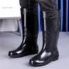 Men's High Tube Anti Slip And Wear Resistant Rain Shoes Rubber Shoes