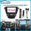 10 Inch Car Frame Fascia Adapter Android Radio Dash Fitting Panel Kitr For Hyundai Elantra Avante 2010-2013