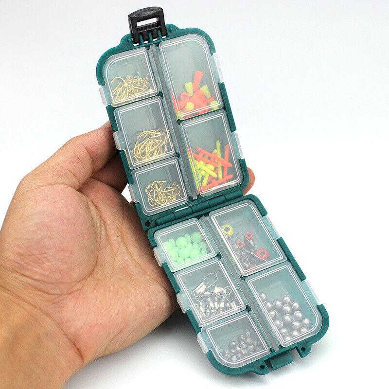 Рыболовный крючок из АБС-пластика, приманка, инструмент, снасть, мини-маленький ящик для хранения, оборудование