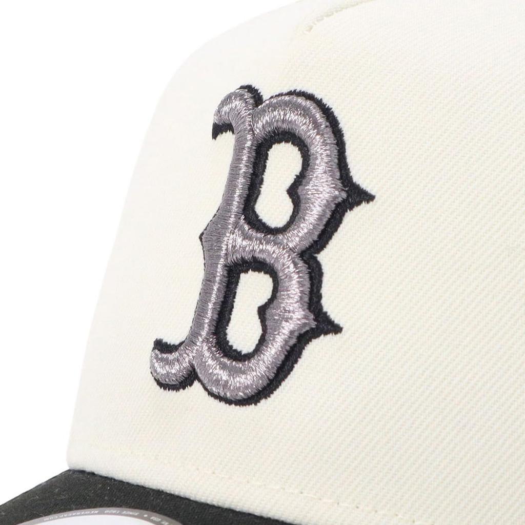 Кепка New Era 9FORTY AFrame Strap Mesh Cap 15355872 NER37C3717 BOS Белый New Era Mesh Cap 9FORTY MLB ONSPOTZ Специальный заказ Боковой патч Двухцветный под козырьком MLB