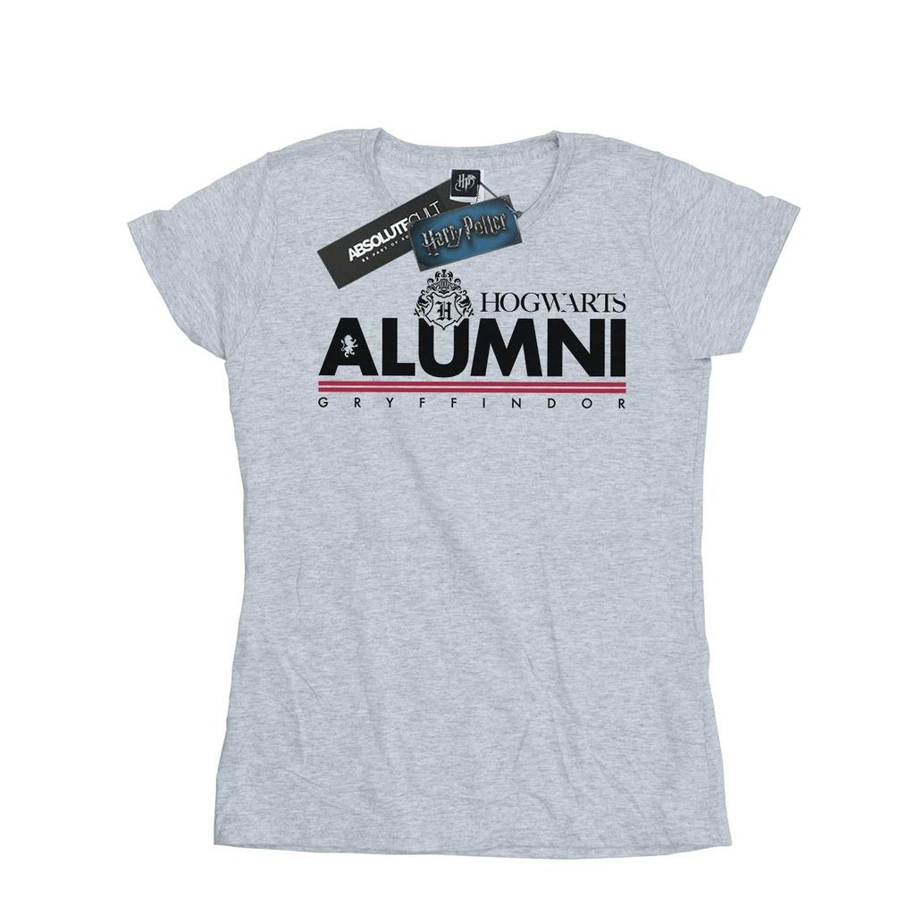 Harry Potter Womens/Ladies Hogwarts Alumni Gryffindor Cotton T-Shirt