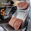 S-Class Car Headrests High-End Feel Neck Protection Winter Flannel Lumbar Cushions Soft Comfortable Car Seat Accessories