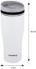 Thermal mug 380ml KLAUSBERG white KB-7619