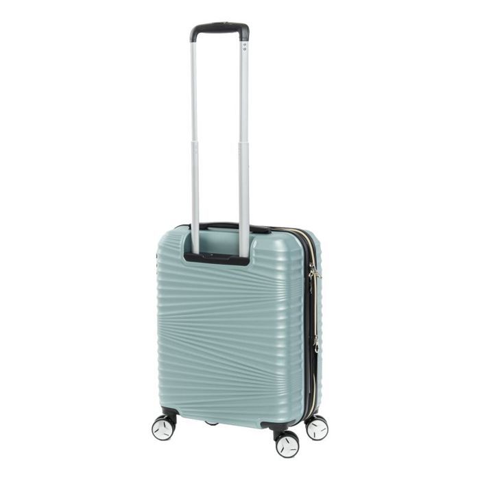 Lot de 2 Valises extensibles rigides + 30% de volume + Vanity - Lys Paris 323/3 - Menthe