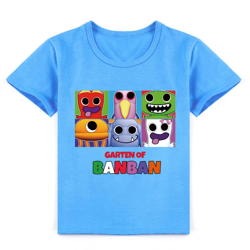 Новое поступление, модная детская футболка Garten of BANBAN с 3D принтом и короткими рукавами для детей