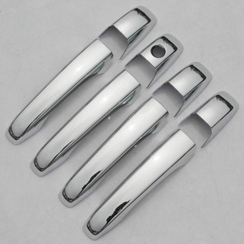 FUNDUOO New Chrome Car Door Handle Cover Trim Sticker For Dodge Magnum 2005-2008 Dodge Journey 2009 2010 2011 2012