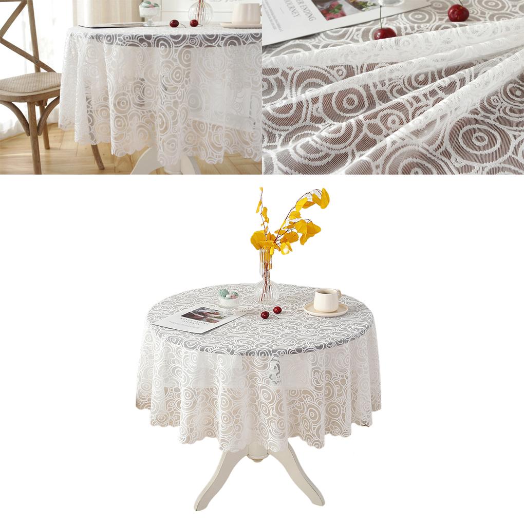 Easy Wash And Durable Round Tablecloth In Variety Of Patterns And Sizes Table Cover Sizes Available