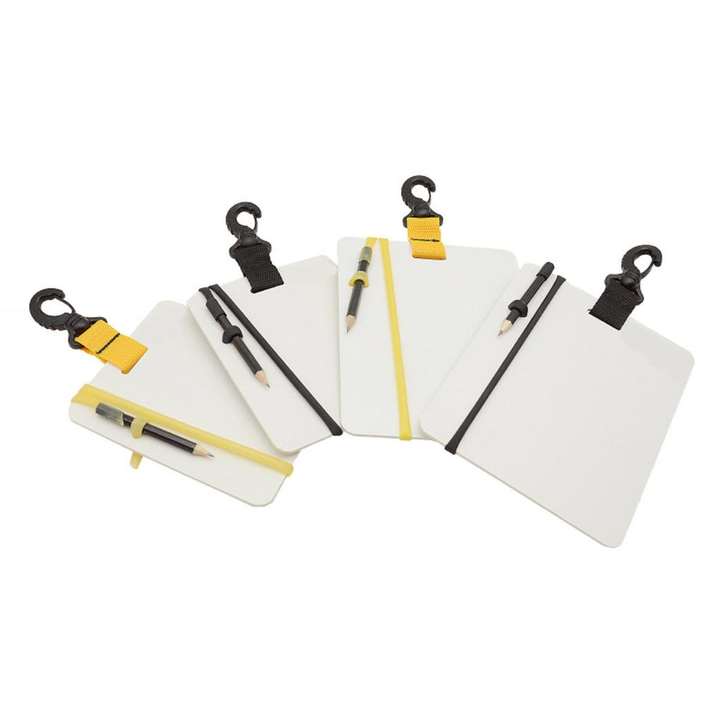 Доска для письма Scubas Diving Wordpad с зажимом и карандашом для водных видов спорта Дайвинг Плавание