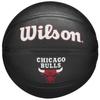 Wilson Team Tribute Chicago Bulls Mini Ball, Unisex Black Basketball
