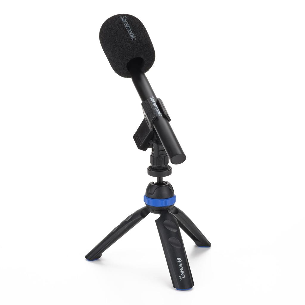 Универсальный держатель ручного передатчика Saramonic с ветрозащитным экраном SR-MH1 []