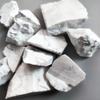 Natural Decor Howlite Rough Raw White Turquoise Crystal Decorative Stone Reiki Enhance Your Home Room Decoration Stone