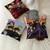 CODE GEASS Hangyaku No Lelouch Офисная Подушка Наволочка Автомобильная Наволочка на Подушку 45X45СМ Наволочка для Подушки под Поясницу Диванная Наволочка